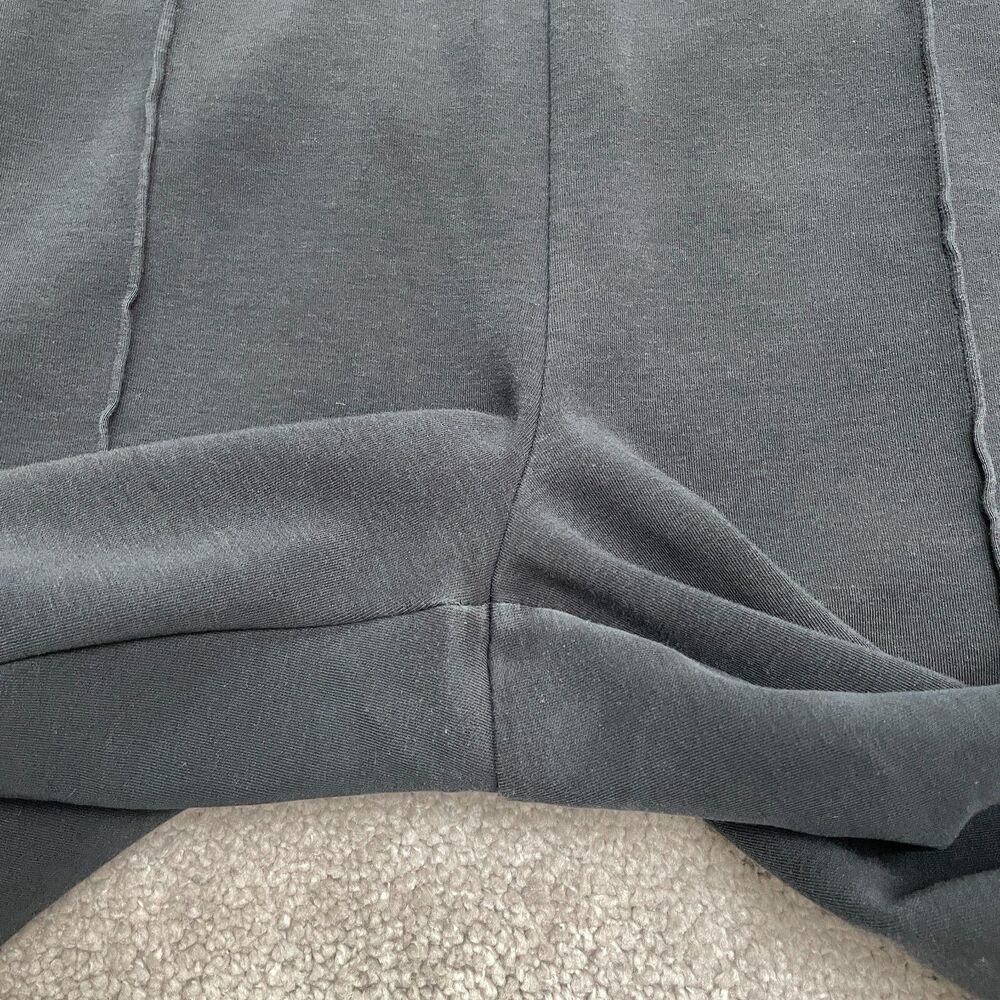 Athleta Black Track Pants with White Side Stripes - Picture 11 of 14